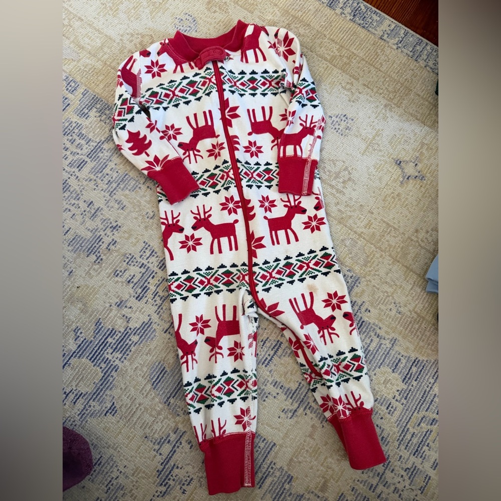 Hanna Andersson deer deer pajamas size 75